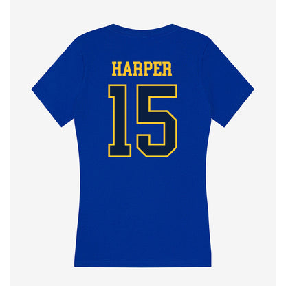 East Tennessee State - NCAA Women's Basketball : Jaidyn Harper - Women's V-Neck T-Shirt-1