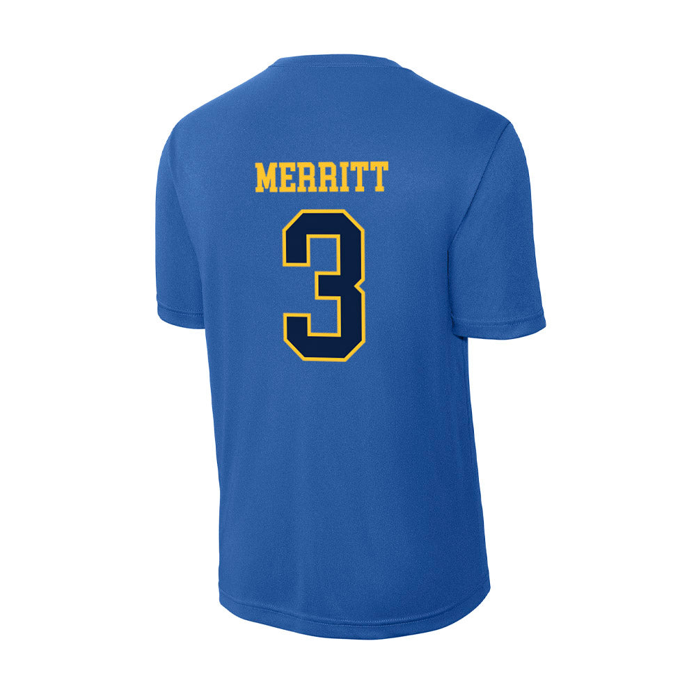 East Tennessee State - NCAA Softball : addison merritt - Activewear T-Shirt-1