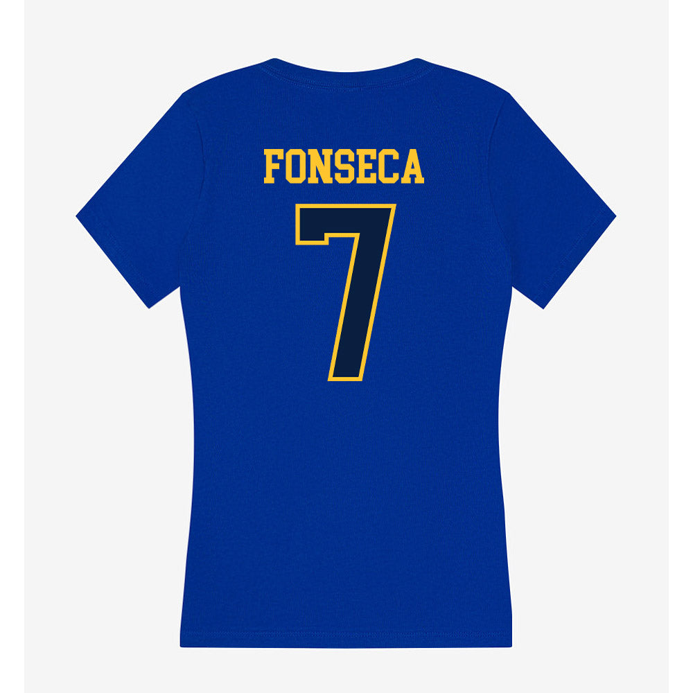 East Tennessee State - NCAA Softball : Sarah Fonseca - Women's V-Neck T-Shirt-1