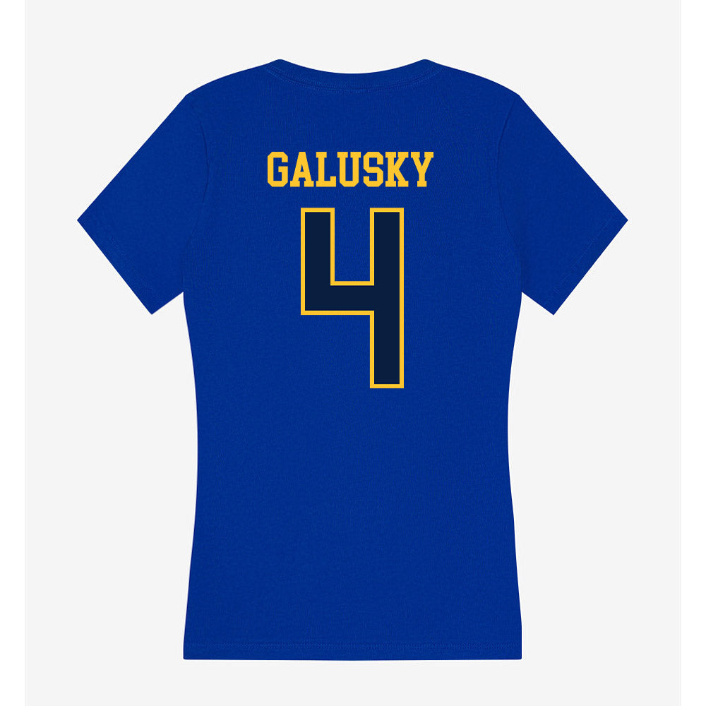East Tennessee State - NCAA Baseball : Ty Galusky - Women's V-Neck T-Shirt-1