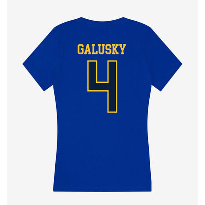 East Tennessee State - NCAA Baseball : Ty Galusky - Women's V-Neck T-Shirt-1