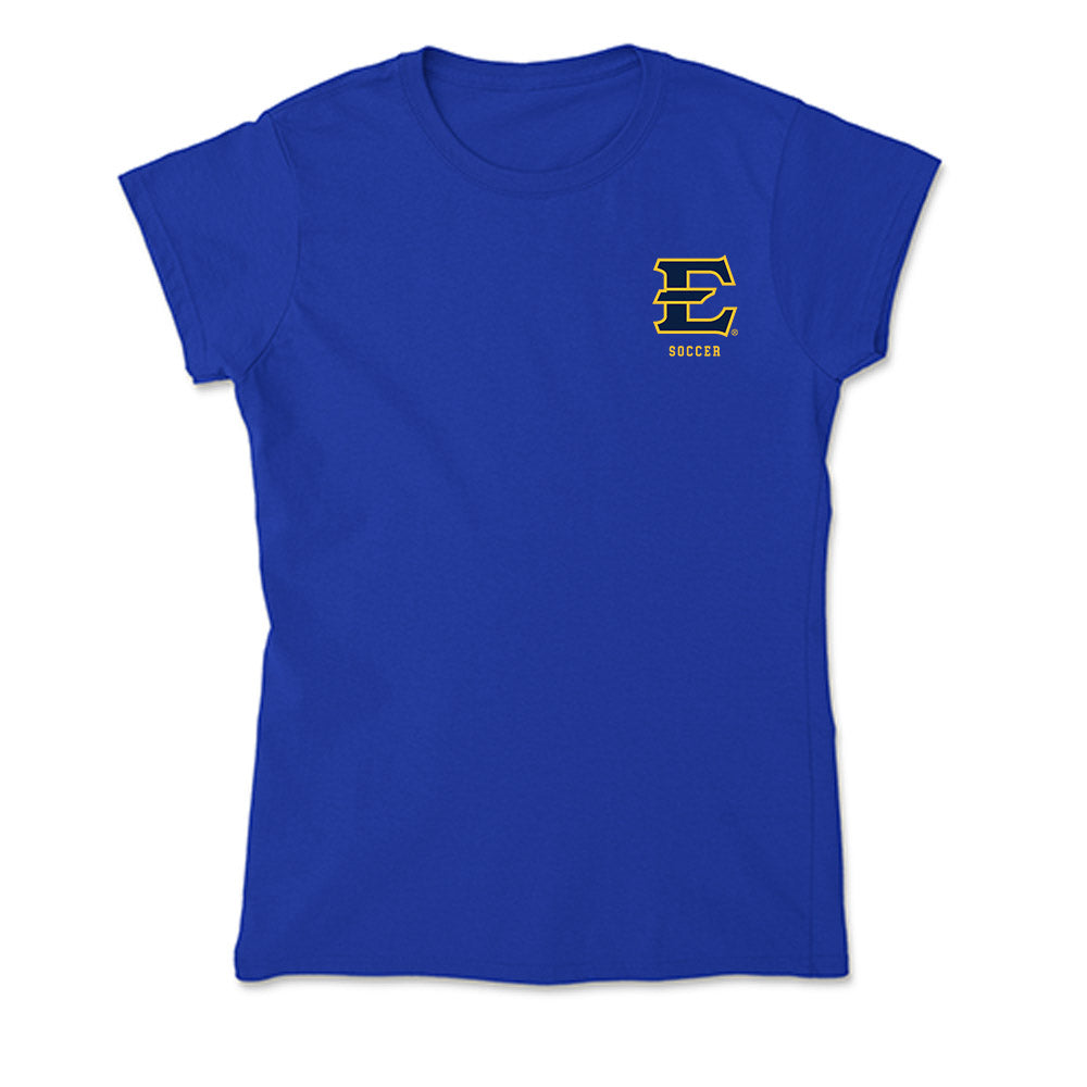 East Tennessee State - NCAA Women's Soccer : Bailey Coston - Soft Style Women’s T-Shirt-0