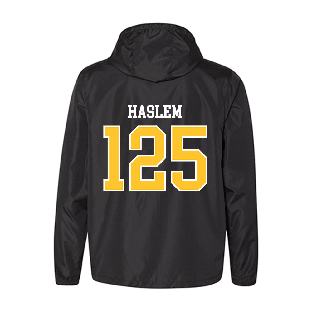 Central Michigan - NCAA Wrestling : Cristian Haslem - Windbreaker-1