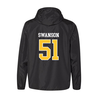 Central Michigan - NCAA Football : Landon Swanson - Windbreaker-1