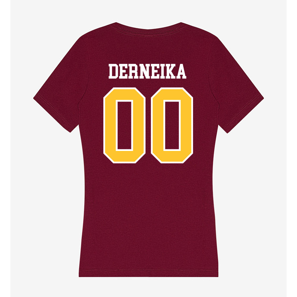 Central Michigan - NCAA Women's Soccer : Nada Derneika - Women's V-Neck T-Shirt-1