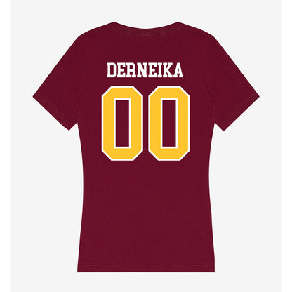 Central Michigan - NCAA Women's Soccer : Nada Derneika - Women's V-Neck T-Shirt-1