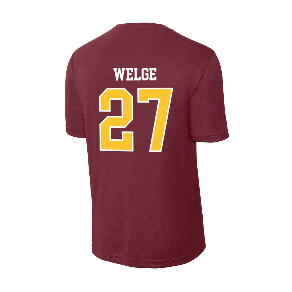 Central Michigan - NCAA Women's Soccer : Paislee Welge - Activewear T-Shirt-1