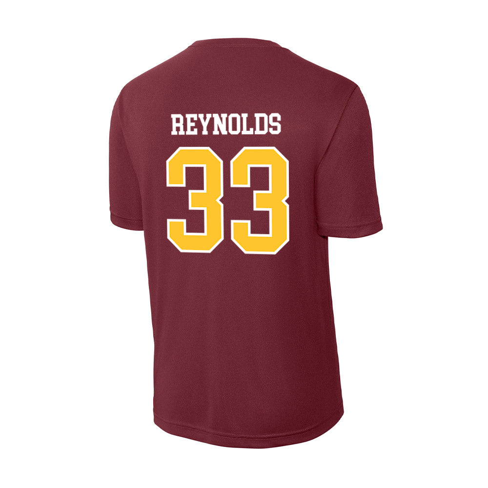 Central Michigan - NCAA Football : Elijah Reynolds - Activewear T-Shirt-1