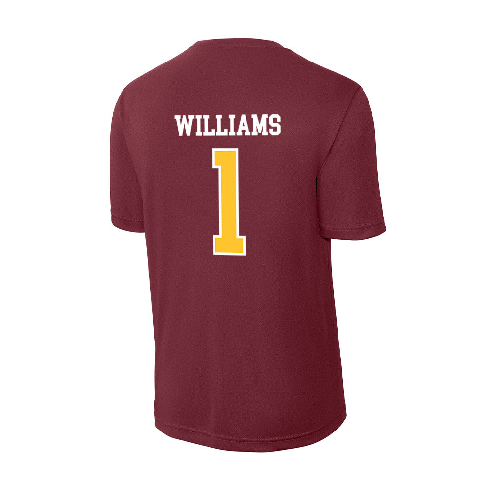 Central Michigan - NCAA Women's Basketball : Nevaeh Williams - Activewear T-Shirt-1