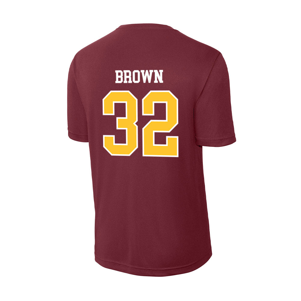 Central Michigan - NCAA Football : Donovan Brown - Activewear T-Shirt-1