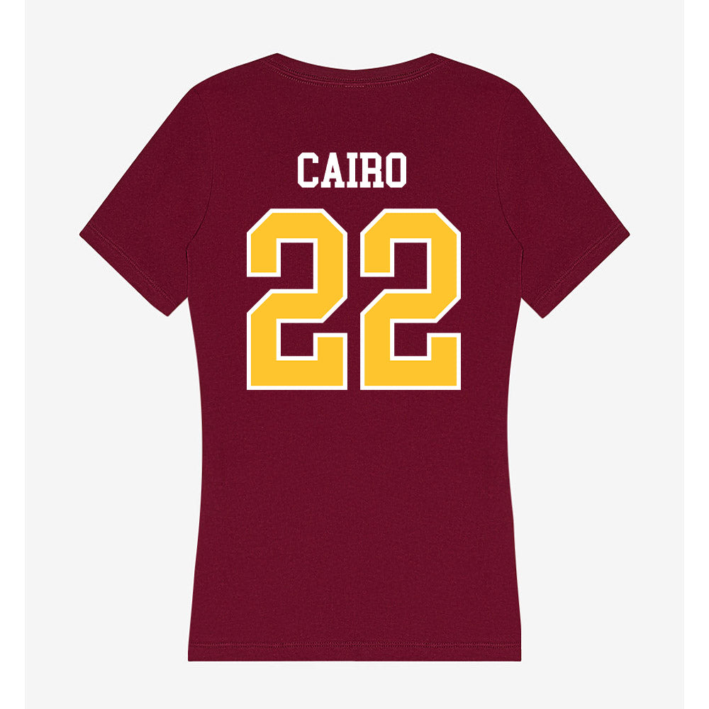 Central Michigan - NCAA Softball : Rachel Cairo - Women's V-Neck T-Shirt-1
