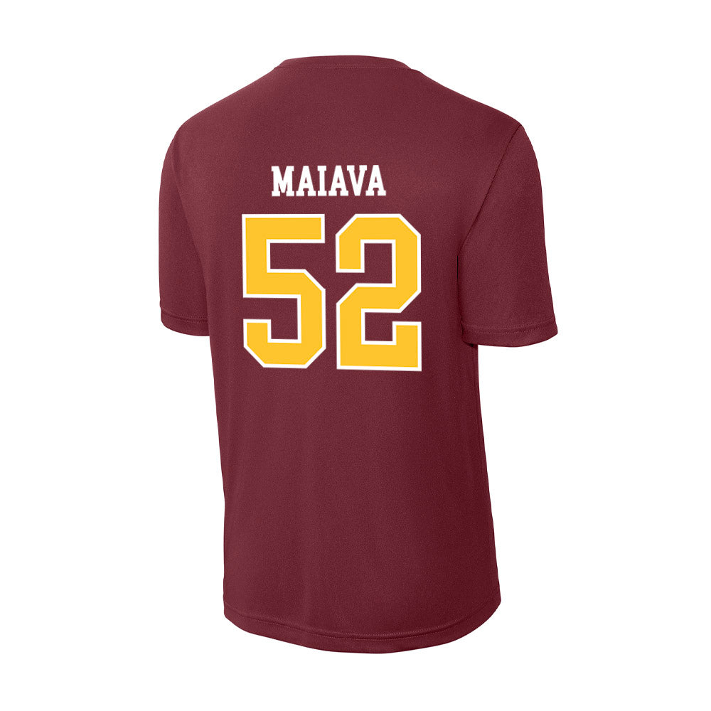 Central Michigan - NCAA Football : Dom Maiava - Activewear T-Shirt-1