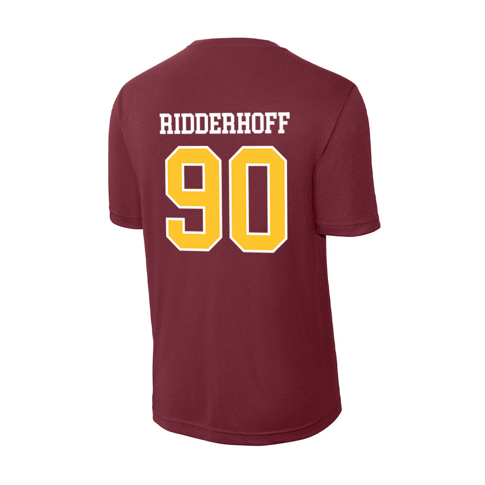Central Michigan - NCAA Football : Connor Ridderhoff - Activewear T-Shirt-1