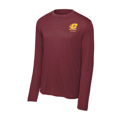 Central Michigan - NCAA Football : Nolan Anderson - Activewear Long Sleeve T-Shirt-0