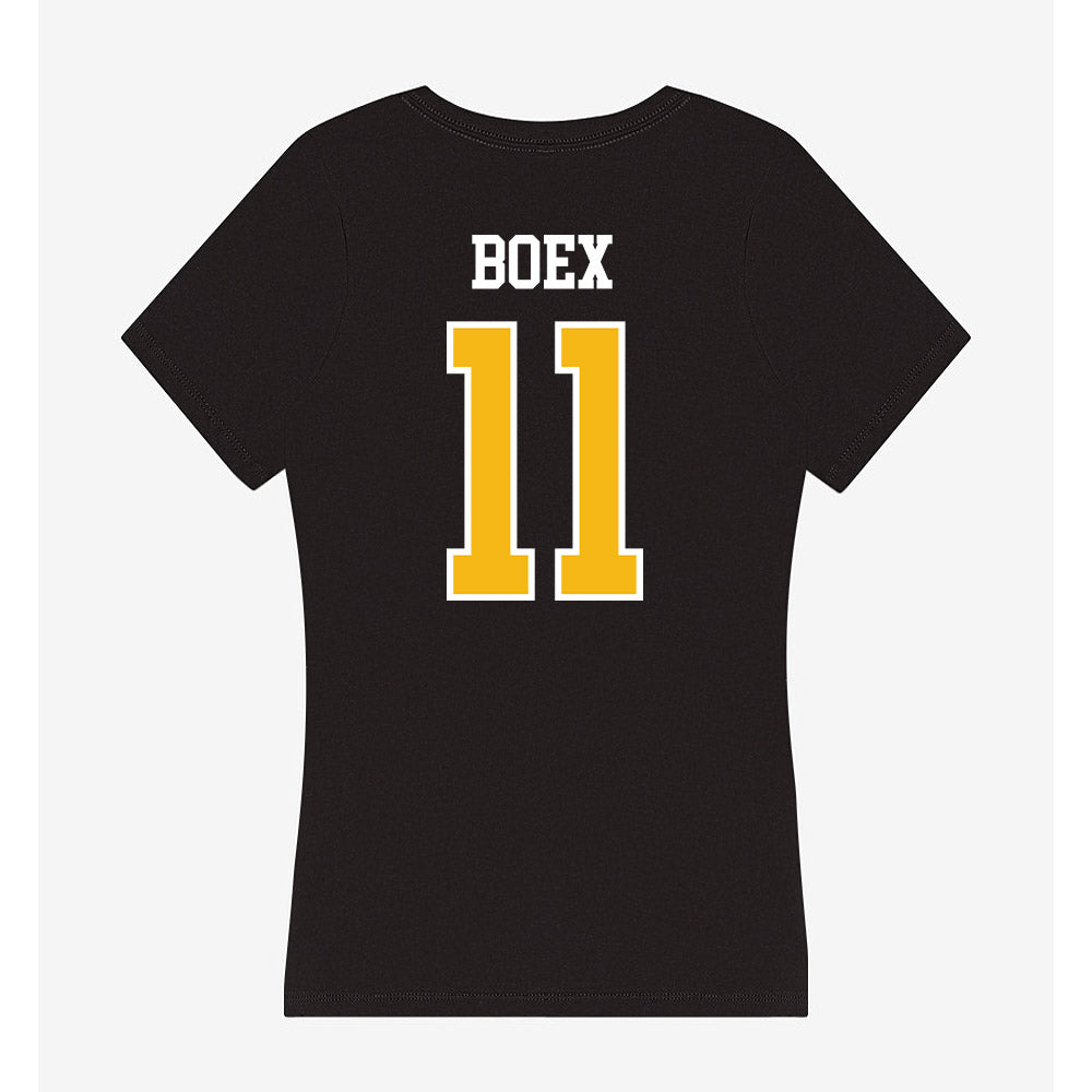 Northern Arizona - NCAA Women's Soccer : micala boex - Women's V-Neck T-Shirt-1