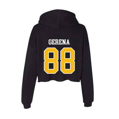 Northern Arizona - NCAA Football : Isaiah Gerena - Women's Crop Fleece Hoodie-1