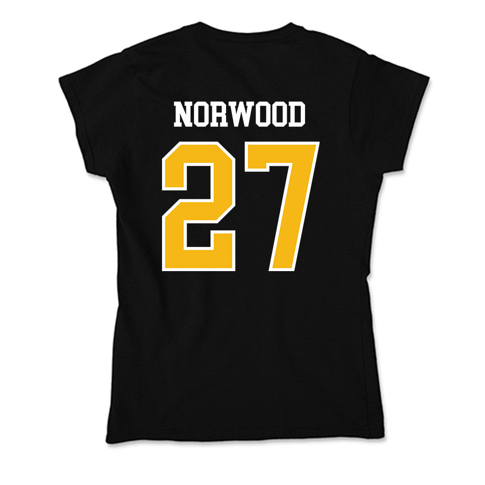 Northern Arizona - NCAA Football : Nehemiah Norwood - Soft Style Women’s T-Shirt-1