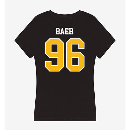 Northern Arizona - NCAA Football : Jayden Baer - Women's V-Neck T-Shirt-1