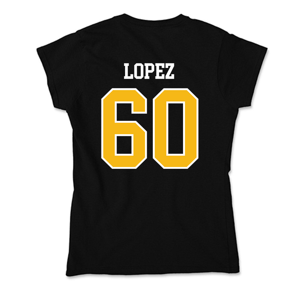 Northern Arizona - NCAA Football : John-Alexander Lopez - Soft Style Women’s T-Shirt-1