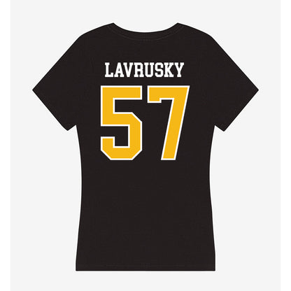 Northern Arizona - NCAA Football : Carter Lavrusky - Women's V-Neck T-Shirt-1