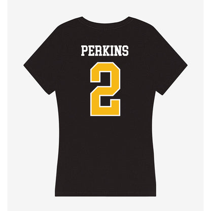 Northern Arizona - NCAA Women's Swimming & Diving : cydnie perkins - Women's V-Neck T-Shirt-1