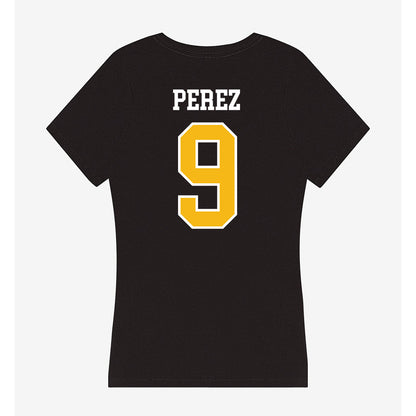 Northern Arizona - NCAA Women's Volleyball : Masina Perez - Women's V-Neck T-Shirt-1