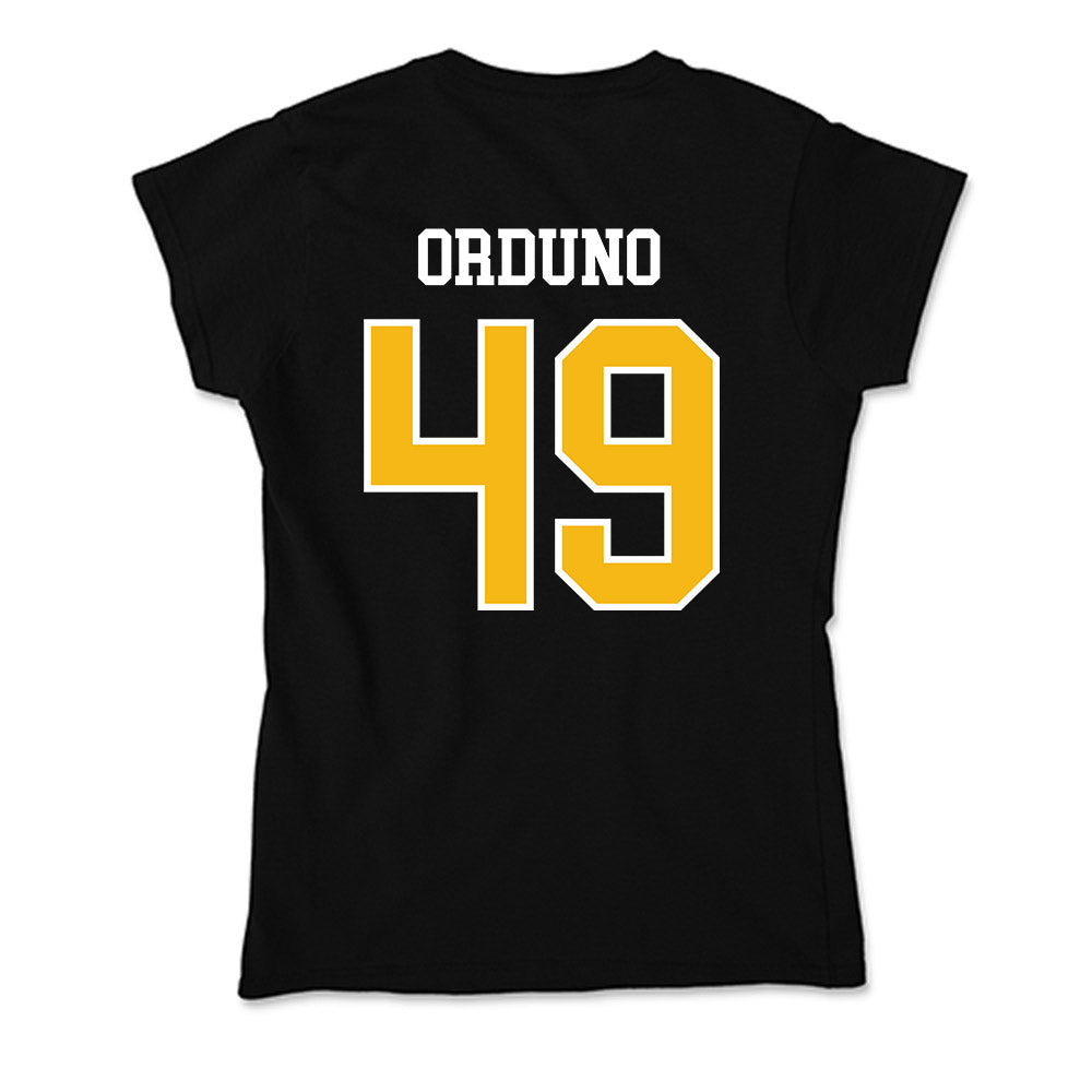 Northern Arizona - NCAA Football : Francisco Orduno - Soft Style Women’s T-Shirt-1
