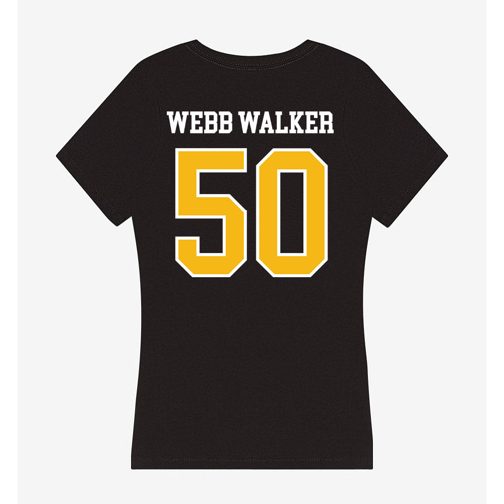 Northern Arizona - NCAA Football : Nikhil Webb Walker - Women's V-Neck T-Shirt-1