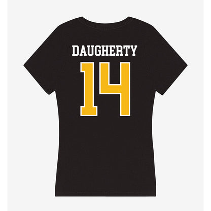Northern Arizona - NCAA Football : Hayden Daugherty - Women's V-Neck T-Shirt-1