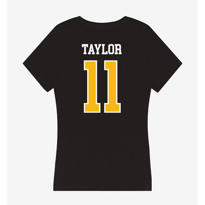 Northern Arizona - NCAA Women's Basketball : Audrey Taylor - Women's V-Neck T-Shirt-1