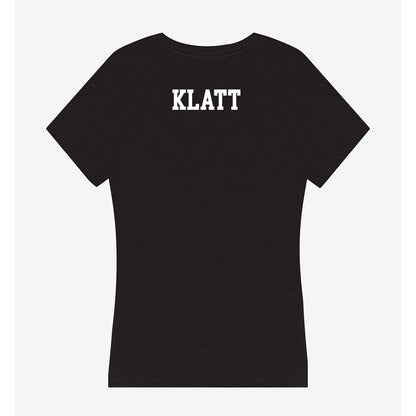 Northern Arizona - NCAA Women's Swimming & Diving : Katarina Klatt - Women's V-Neck T-Shirt-1
