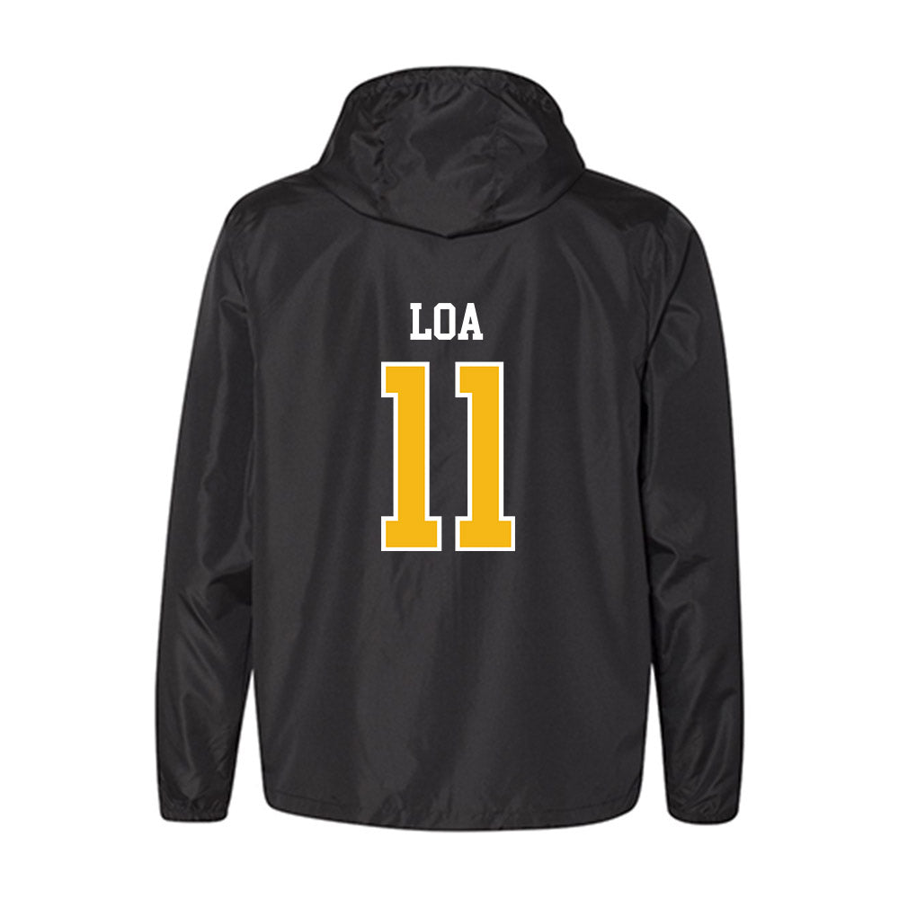 Northern Arizona - NCAA Football : Ziggy Loa - Windbreaker-1