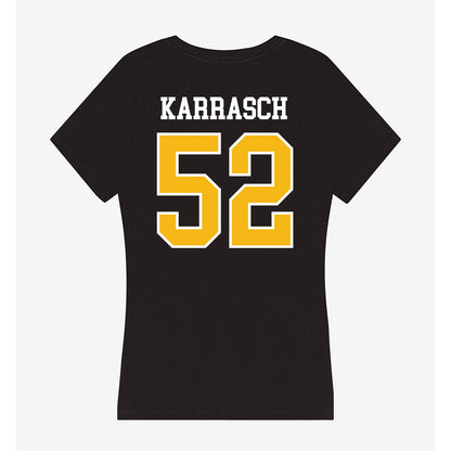 Northern Arizona - NCAA Football : Mattis Karrasch - Women's V-Neck T-Shirt-1