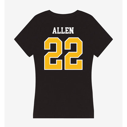 Northern Arizona - NCAA Football : Ammon Allen - Women's V-Neck T-Shirt-1