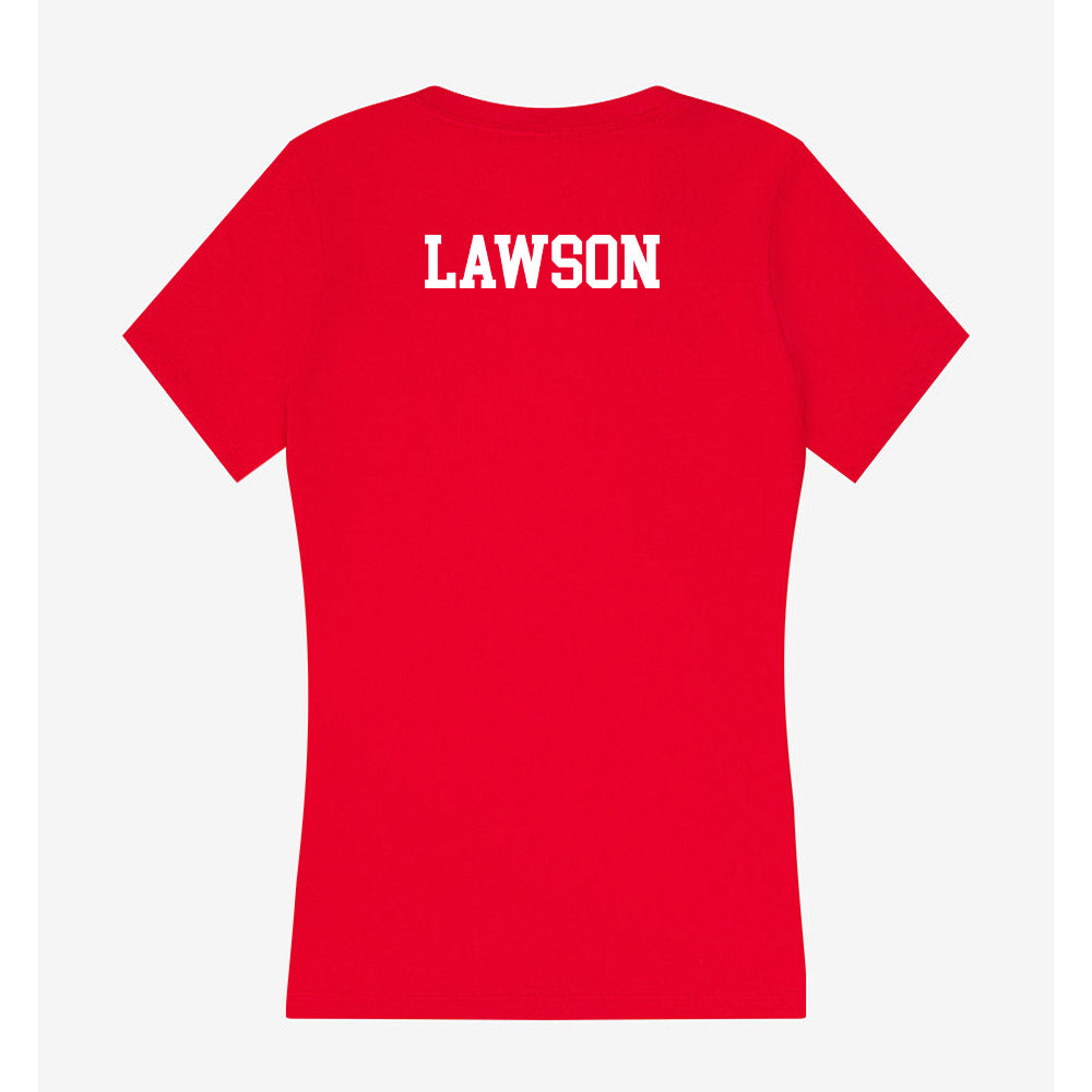 New Mexico - NCAA Women's Track & Field : Laylah Lawson - Women's V-Neck T-Shirt-1