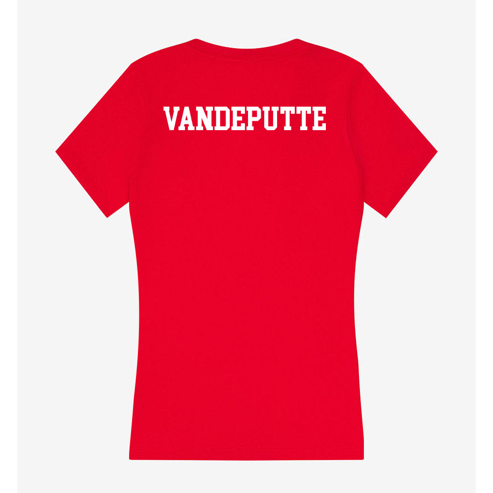 New Mexico - NCAA Women's Tennis : Maud Vandeputte - Women's V-Neck T-Shirt-1