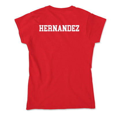 New Mexico - NCAA Men's Cross Country : Jayden Hernandez - Soft Style Women’s T-Shirt-1