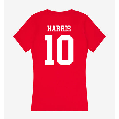 New Mexico - NCAA Women's Soccer : Macie Harris - Women's V-Neck T-Shirt-1