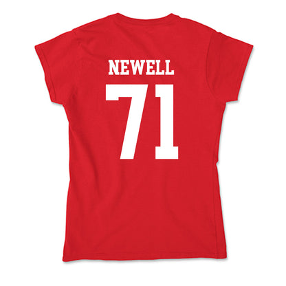New Mexico - NCAA Football : Danzel Newell - Soft Style Women’s T-Shirt-1