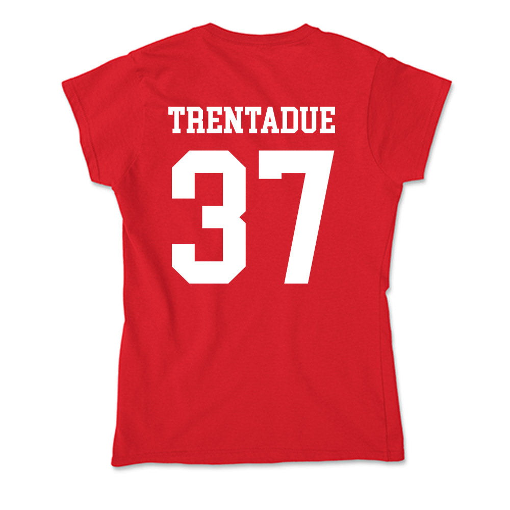 New Mexico - NCAA Football : Johnathan Trentadue - Soft Style Women’s T-Shirt-1
