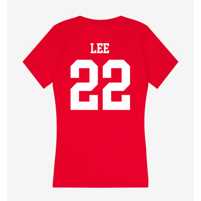 New Mexico - NCAA Baseball : Seth Lee - Women's V-Neck T-Shirt-1
