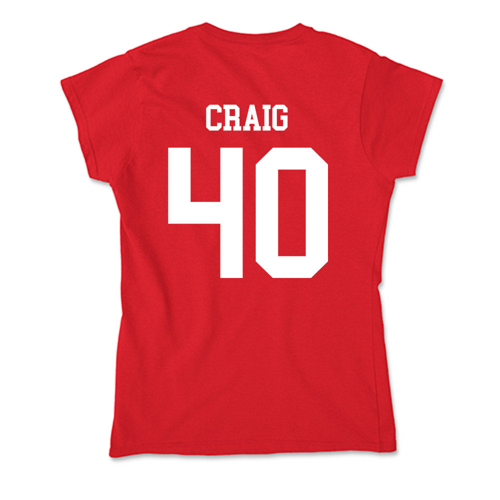New Mexico - NCAA Women's Basketball : Clarissa Craig - Soft Style Women’s T-Shirt-1