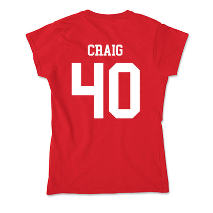New Mexico - NCAA Women's Basketball : Clarissa Craig - Soft Style Women’s T-Shirt-1