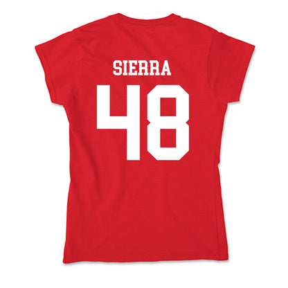 New Mexico - NCAA Football : John Sierra - Soft Style Women’s T-Shirt-1