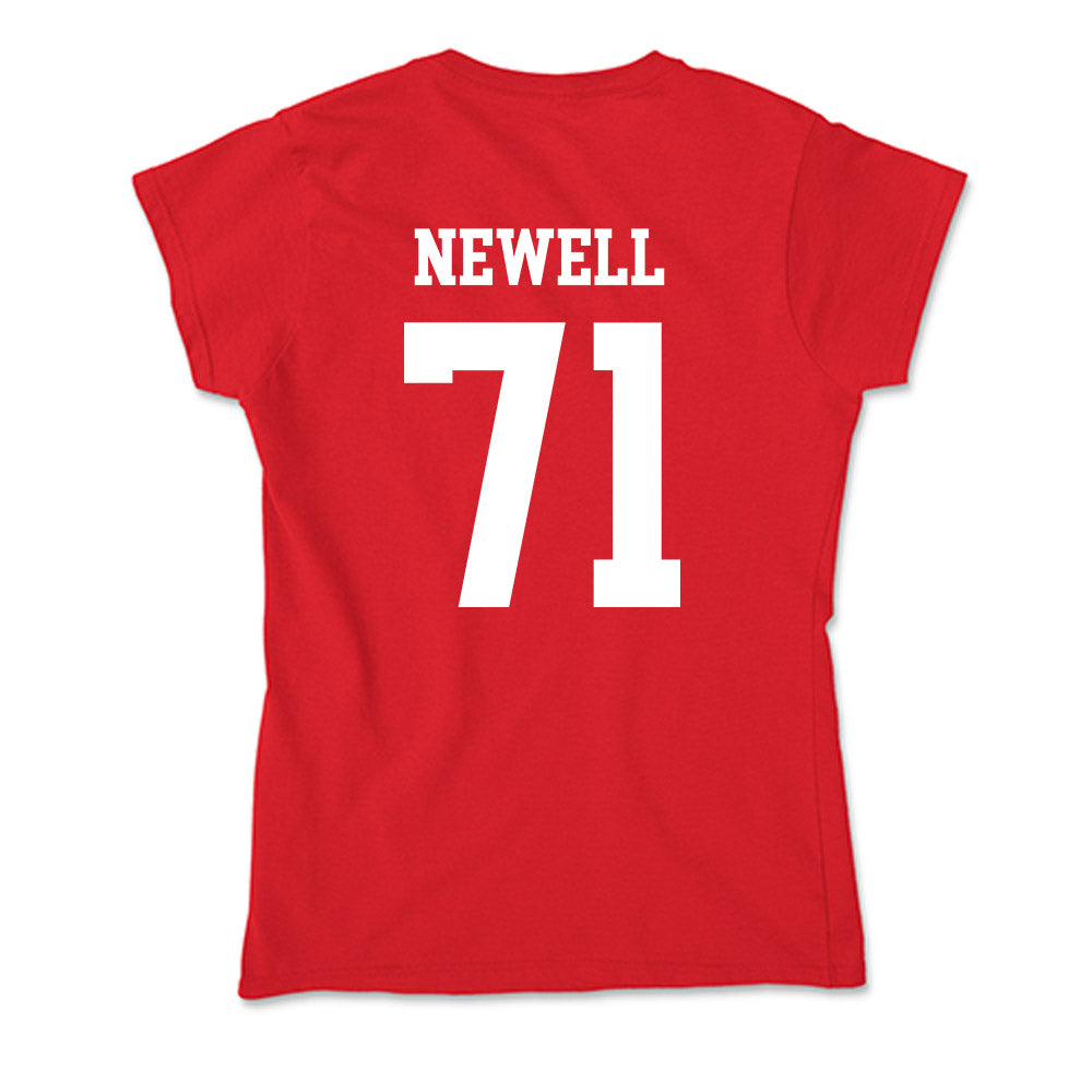 New Mexico - NCAA Football : Danzel Newell - Soft Style Women’s T-Shirt-1