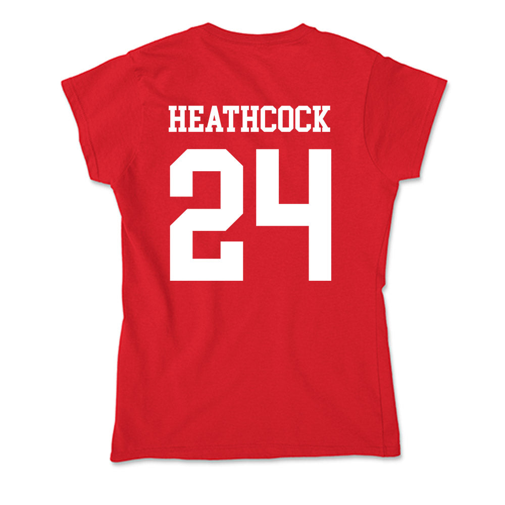 New Mexico - NCAA Softball : Georgia Heathcock - Soft Style Women’s T-Shirt-1
