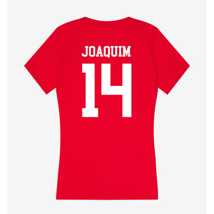New Mexico - NCAA Women's Basketball : Hulda Joaquim - Women's V-Neck T-Shirt-1