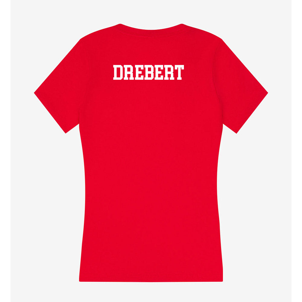 New Mexico - NCAA Women's Track & Field : Meadow Drebert - Women's V-Neck T-Shirt-1