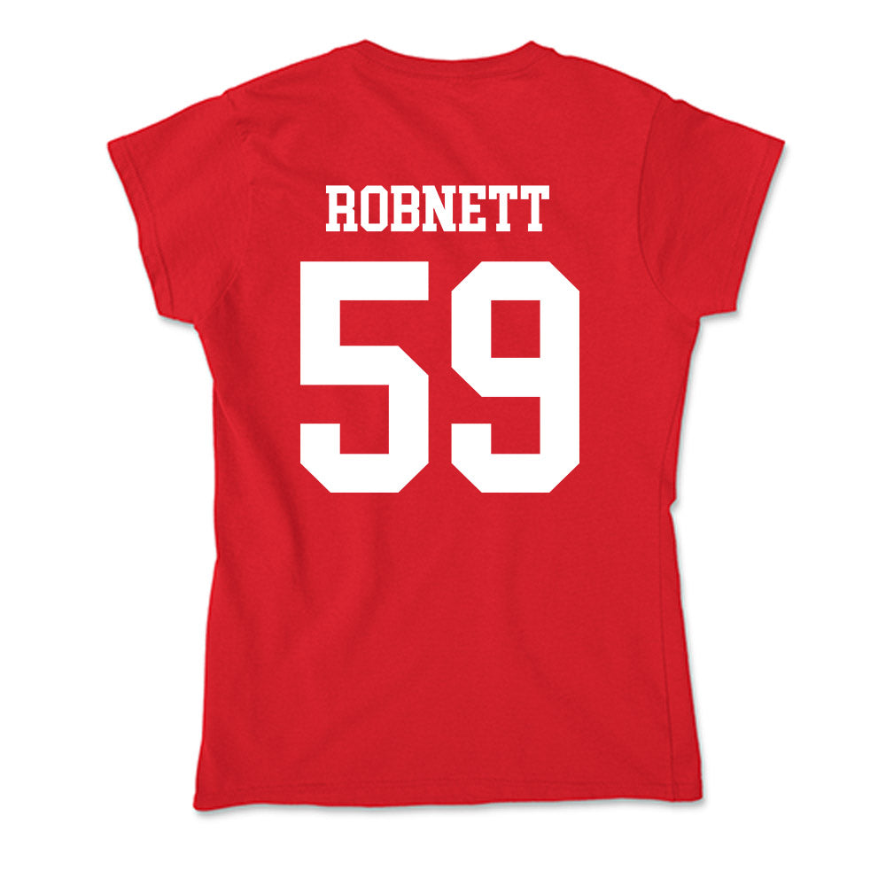 New Mexico - NCAA Football : Kaden Robnett - Soft Style Women’s T-Shirt-1