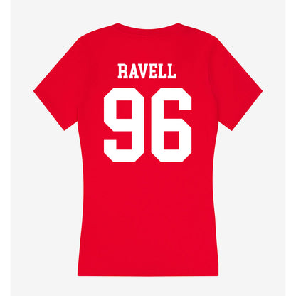 New Mexico - NCAA Women's Volleyball : Aylin Ravell - Women's V-Neck T-Shirt-1
